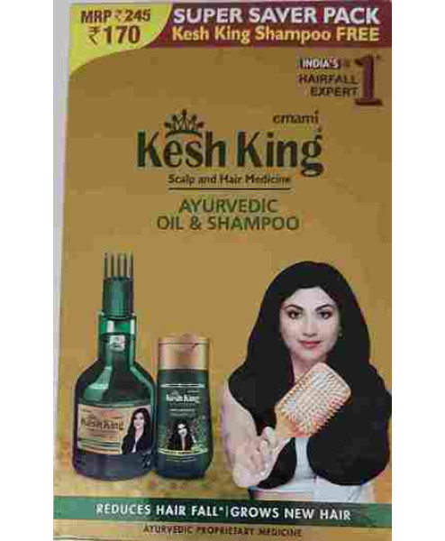 Kesh King Ayurvedic Scalp and Hair Oil 100ML + 50ML 